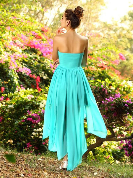 Green  Beading Sweetheart Sleeveless Chiffon Bridesmaid Dresses, Green Beading Formal Evening Dresses