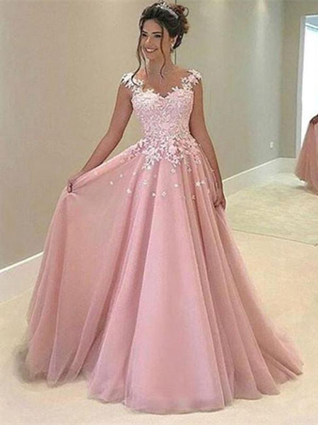 Open Back Pink Lace Prom Dress, Pink Open Back Lace Formal Dress, Graduation Dress